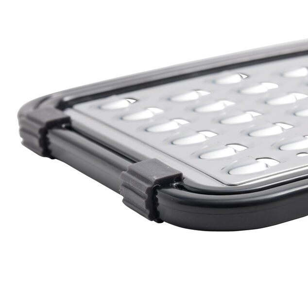 Râpe multifonctions en métal et plastique 12x28,5cm (2 modèles)