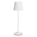 Lampe de table Talli USB tactile blanche Ø11xH37cm
