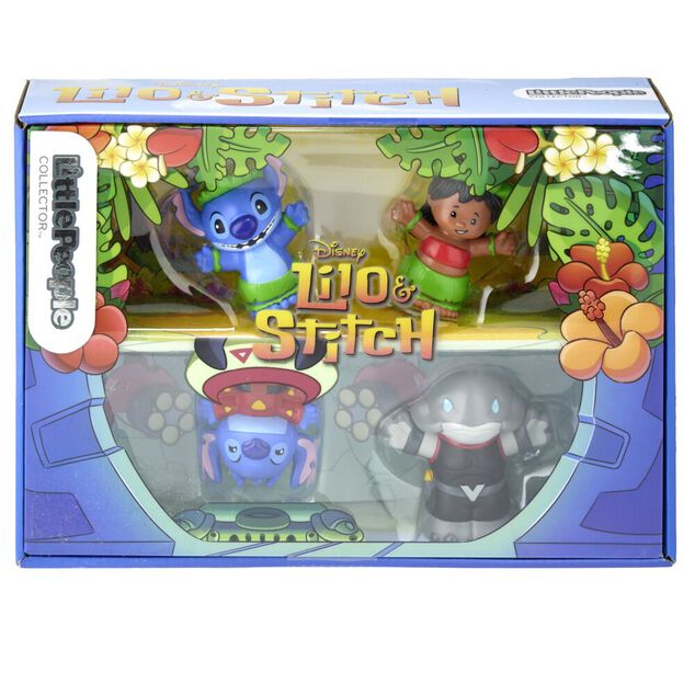 Figurines Little People Lilo & Stitch x4