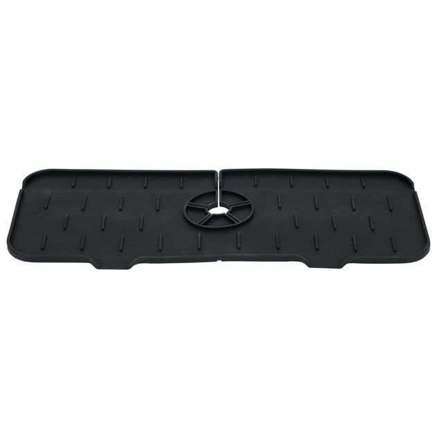 Tapis en silicone pour contour de robinet - L.36xl.14cm