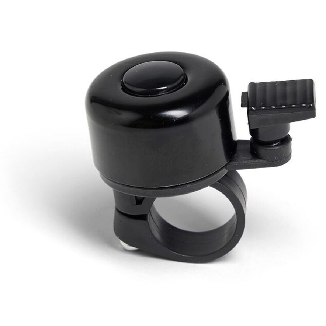 Sonnette de vélo en métal et plastique multicolore