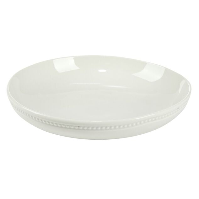 Assiette creuse ronde Vienne porcelaine blanche &Oslash;20cm