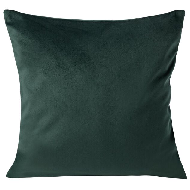 Housse de coussin velours 40x40cm bleu