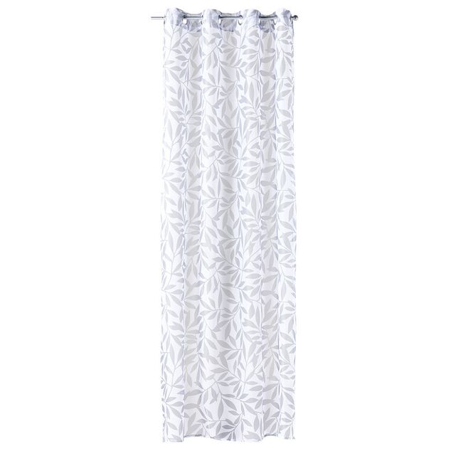 Voilage à oeillets imprimé géométrique 140x240cm