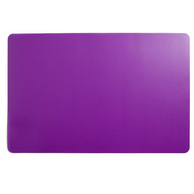Set de table rectangulaire plastique violet