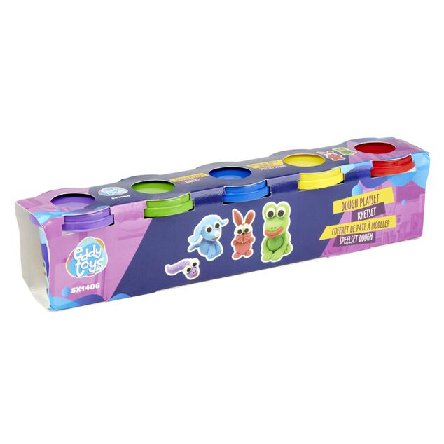 P&acirc;te &agrave; modeler x5 pots multicolore 140g