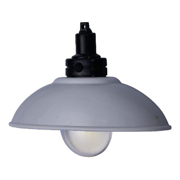 Lampe LED style abat jour vintage