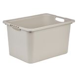 Bac plastique beige 40x29,8xH22,8cm