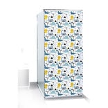 Rideau de douche motif dinosaure multicolore 180x200cm