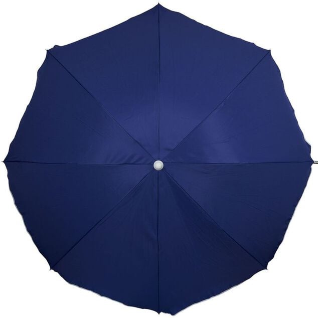 Parasol inclinable bleu &Oslash;160xH195cm