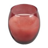 Bougie parfumée dans verre senteur fruits rouges 36H