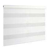 Store enrouleur avec ou sans perçage jour nuit blanc 45x160cm