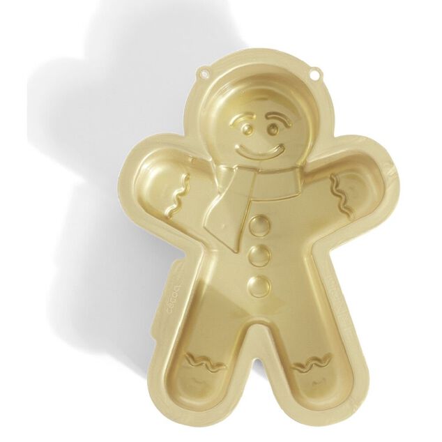 Moule silicone bonhomme en pain d'&eacute;pices 27x20,5xH5,5cm