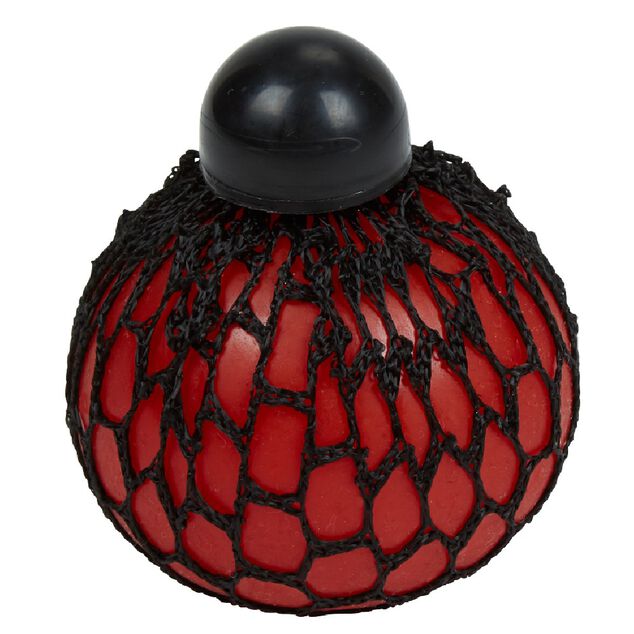 Boule anti-stress balle gluante en gel&eacute;e dans une maille