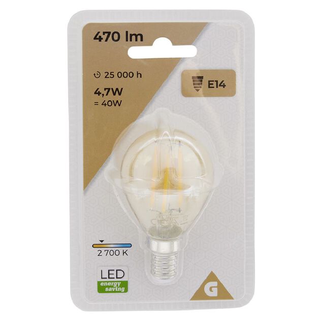 Ampoule déco G45 E14