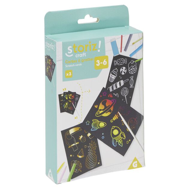 Coffret activit&eacute; cr&eacute;ative 3&agrave;6ans (4 mod&egrave;les)