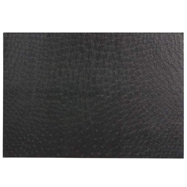Set de table rectangulaire souple noir