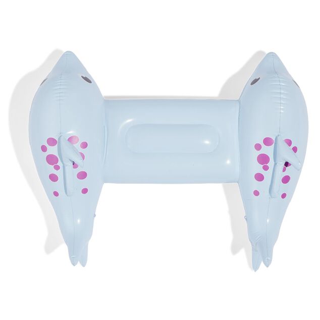 Dauphin surfer gonflable Funky bleu L75xH30cm