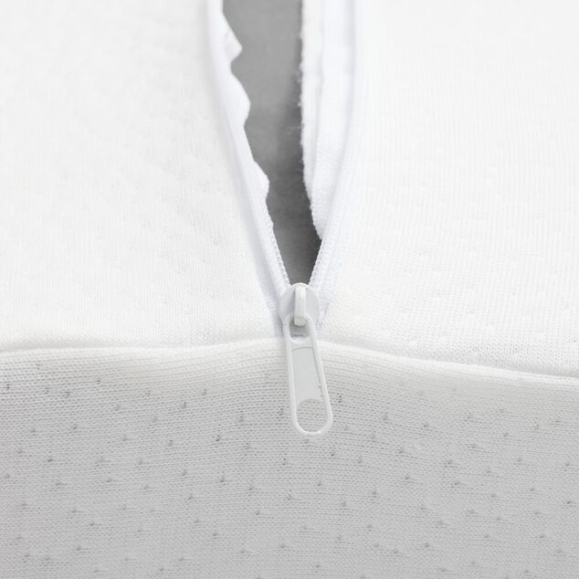 Coussin demi rouleau &agrave; m&eacute;moire de forme rafra&icirc;chissant 39x20xH10cm