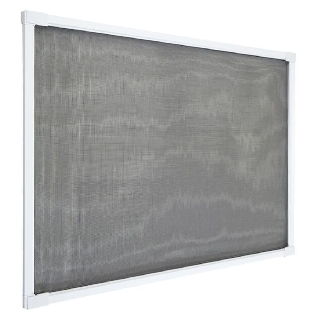 Moustiquaire de fen&ecirc;tre en aluminium extensible L70/130xH50cm