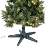 Pied de sapin rotatif et électrique H20,5cm