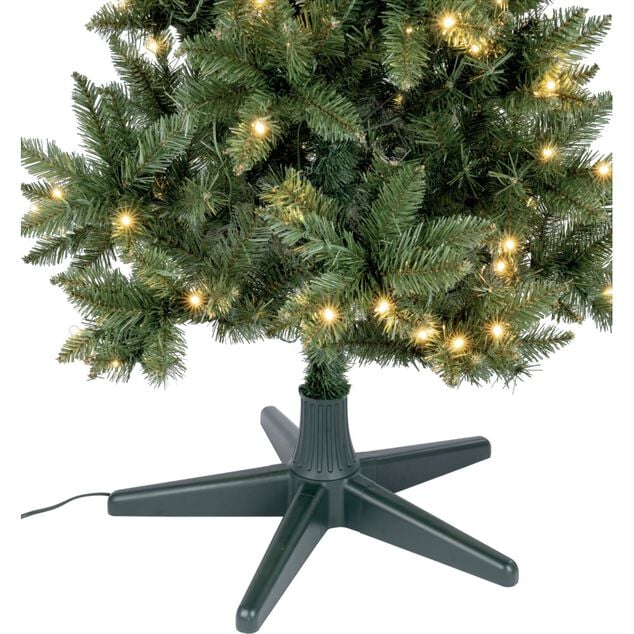 Pied de sapin rotatif et électrique H20,5cm