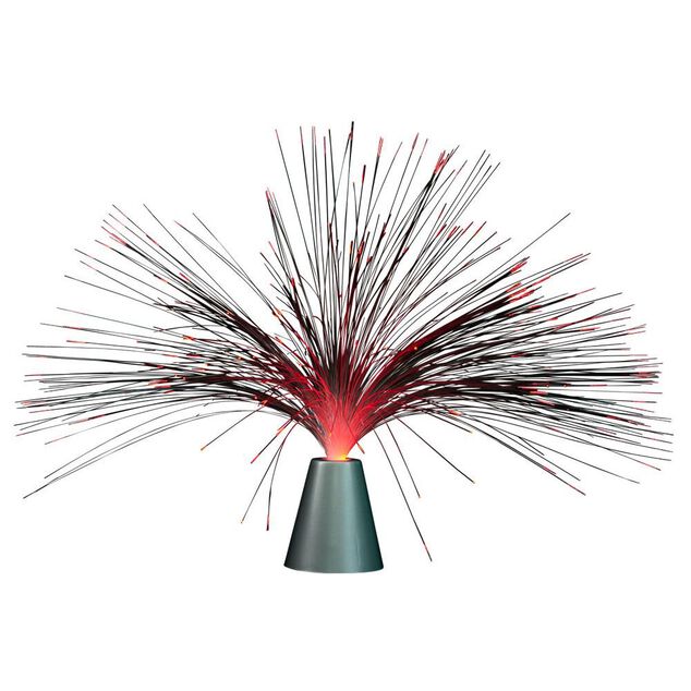 Lampe fibre optique changement de couleur &Oslash;7,7xH34cm