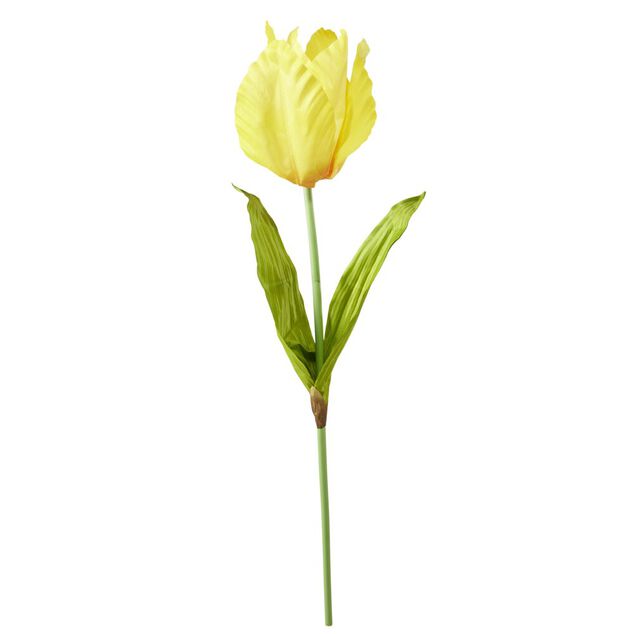 Fleur artificielle XL tulipe jaune &Oslash;20xH130cm
