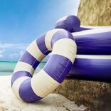 Bou&eacute;e gonflable enfant &agrave; rayures &Oslash;60cm (3 mod&egrave;les)