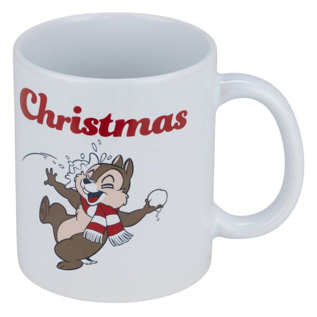 Mug Disney Tic et Tac avec pochoir Barista 33cl