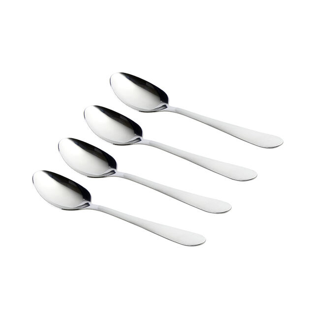 Cuillère à café en acier x4