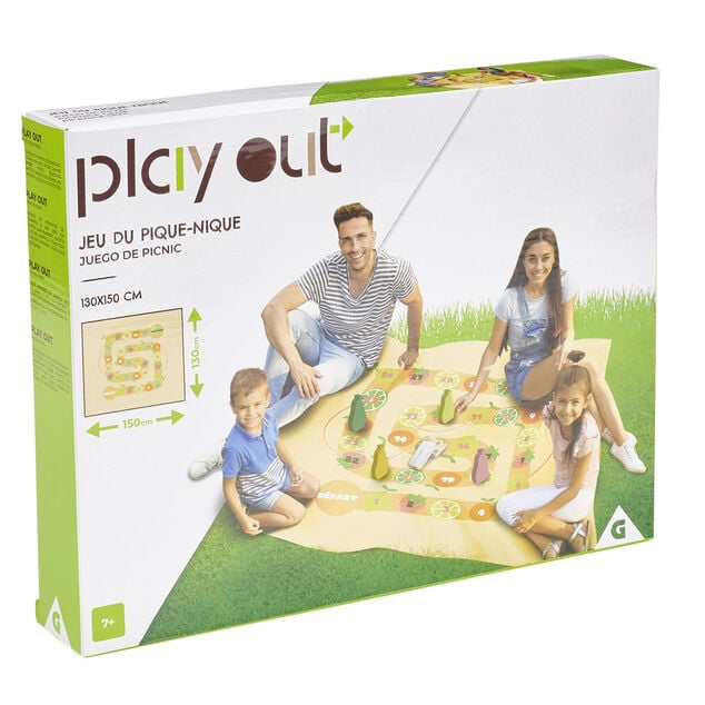 Jeu d'ext&eacute;rieur pique nique avec tapis 81 accessoires