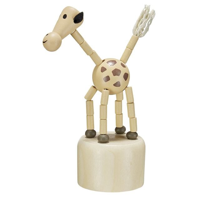 Marionnette d&eacute;sarticul&eacute;e en bois