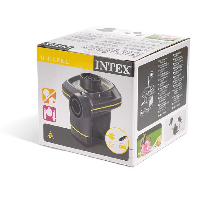 Gonfleur &eacute;lectrique 12V et 220V INTEX