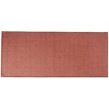 Tapis de cuisine latex uni rouge 120x50 cm