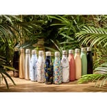 Bouteille isotherme inox noir effet marbre 500 ml