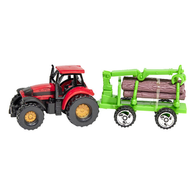 Tracteur avec remorque L20cm (6 modèles)
