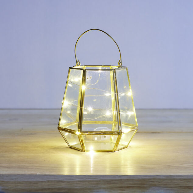 Guirlande lumineuse à piles 15LED blanc chaud 1,7m