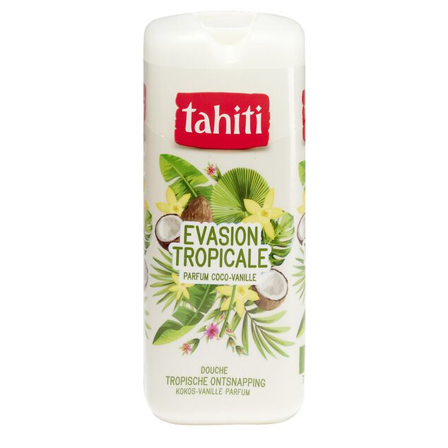 Gel douche Tahiti &eacute;vasion tropicale coco vanille 320ml