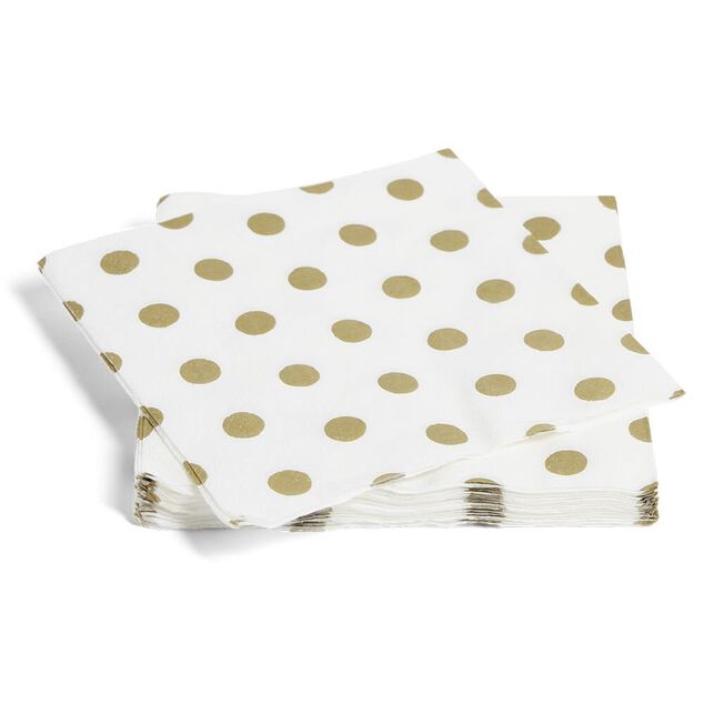 Lot de 16 serviettes en papier imprimé 33x33cm