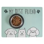 Tapis repose gamelle 32x43cm (2 modèles)