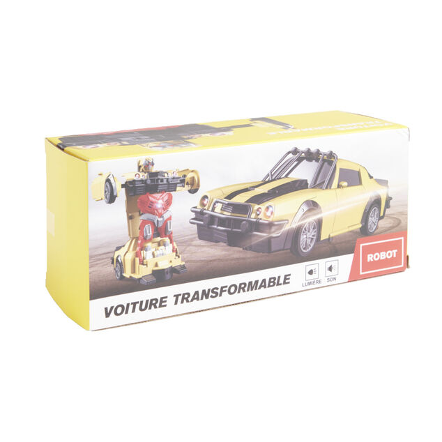 Voiture transformable en robot 2en1