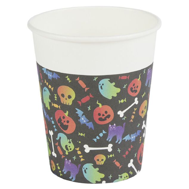 Gobelet papier Halloween &Oslash;7,5cm x6