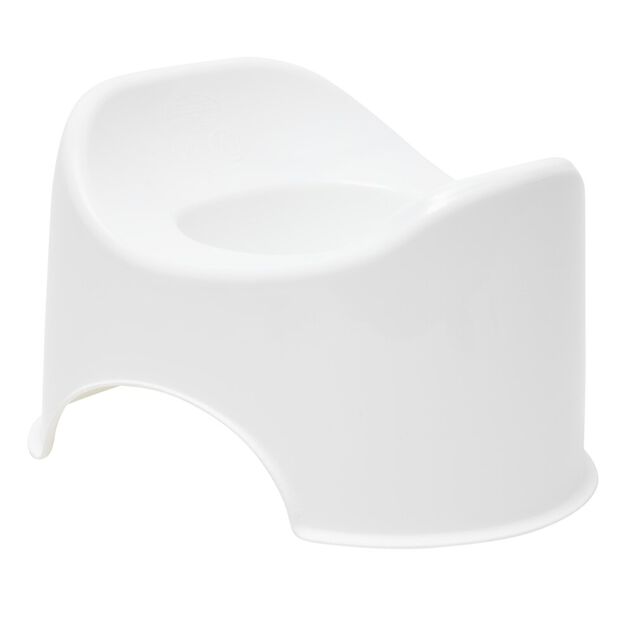 Pot bébé toilette apprentissage plastique blanc 29x17,7x24,6cm