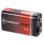 Pile Alcaline Homday Power 6LR61 9V