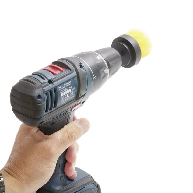 Brosse ronde multisurface x3 pour per&ccedil;euse et visseuse