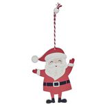 Décoration de Noël en bois à suspendre