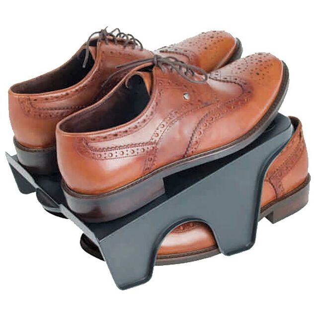 Range chaussures empilable Sun Day noir x2