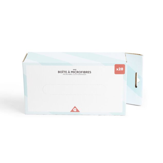 Microfibre polyester bo&icirc;te de 20 pi&egrave;ces