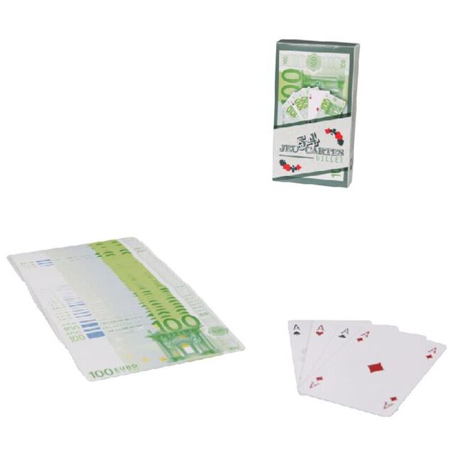 Jeu de cartes billets X54